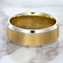 Load image into Gallery viewer, 18K White &amp; Rose Gold Band
