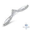 0.17ctw Diamond Pointed Band in 18K White Gold